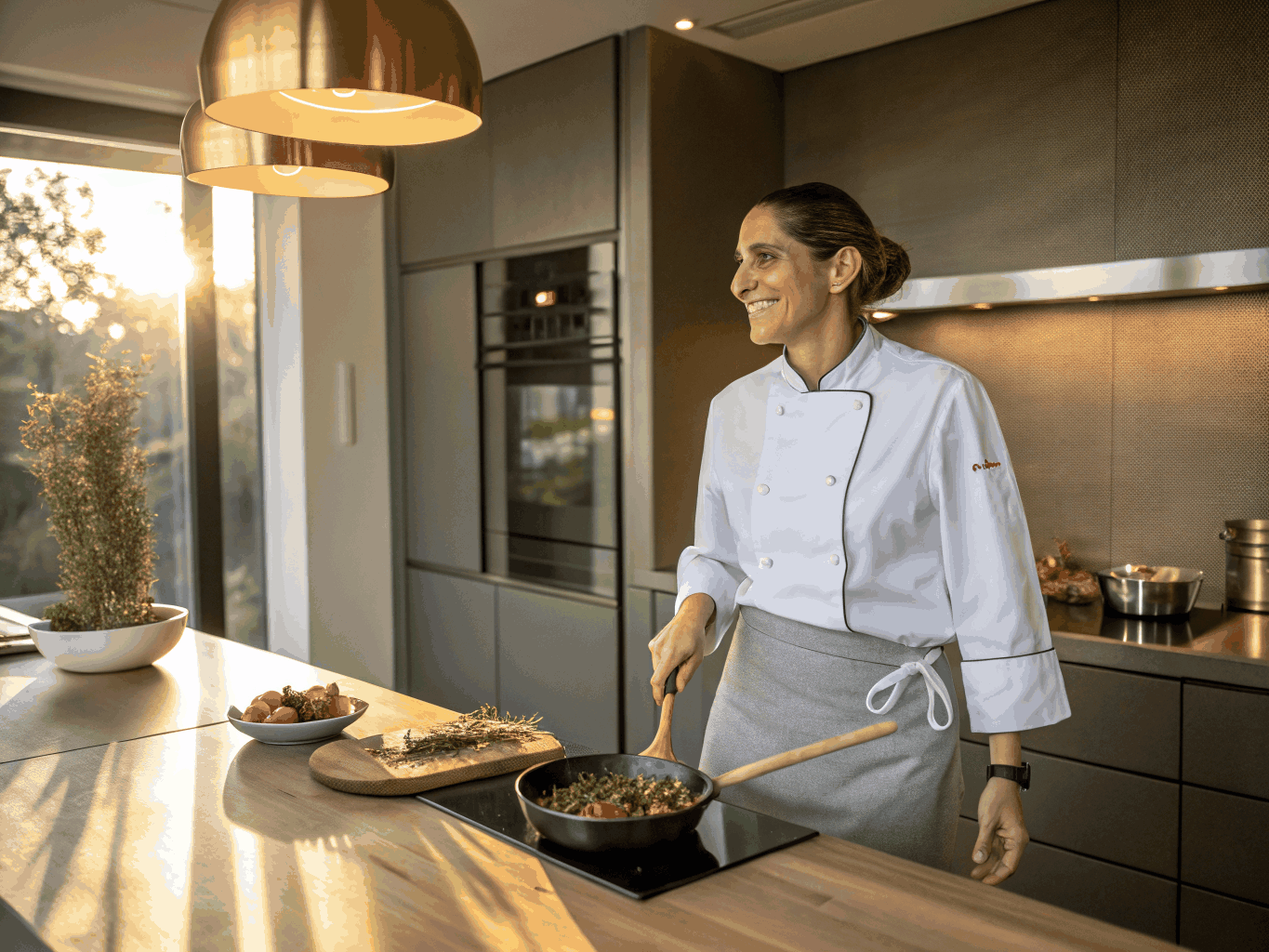 Chef Elena Moretti - Head Pasta Maker